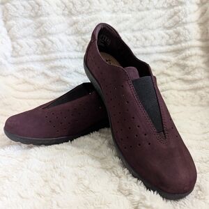 Clarks Women's Dark Burgundy Loafers